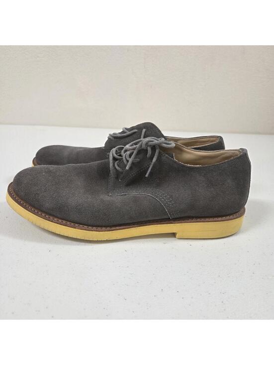 Walk-Over Men\'s Suede Lace-Up Oxfords Size 10 M Gray main image 5